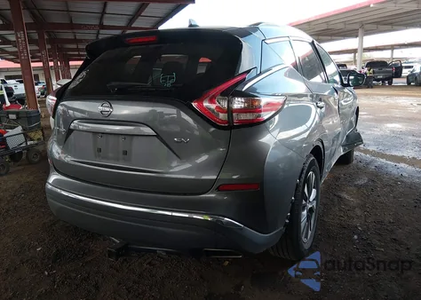 2017 Nissan Murano Sv z USA, uszkodzony, nr VIN 5N1AZ2MG5HN131710